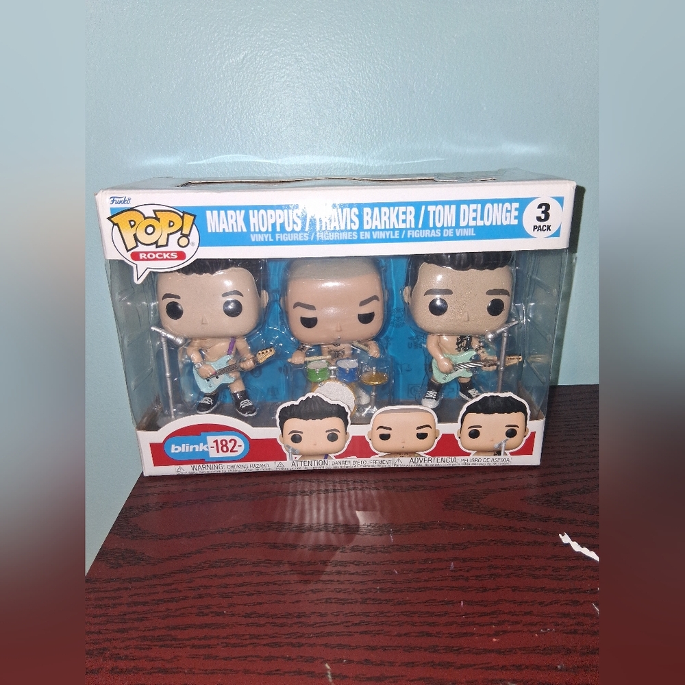 Funko Pop Rocks Blink 182 3 Pack